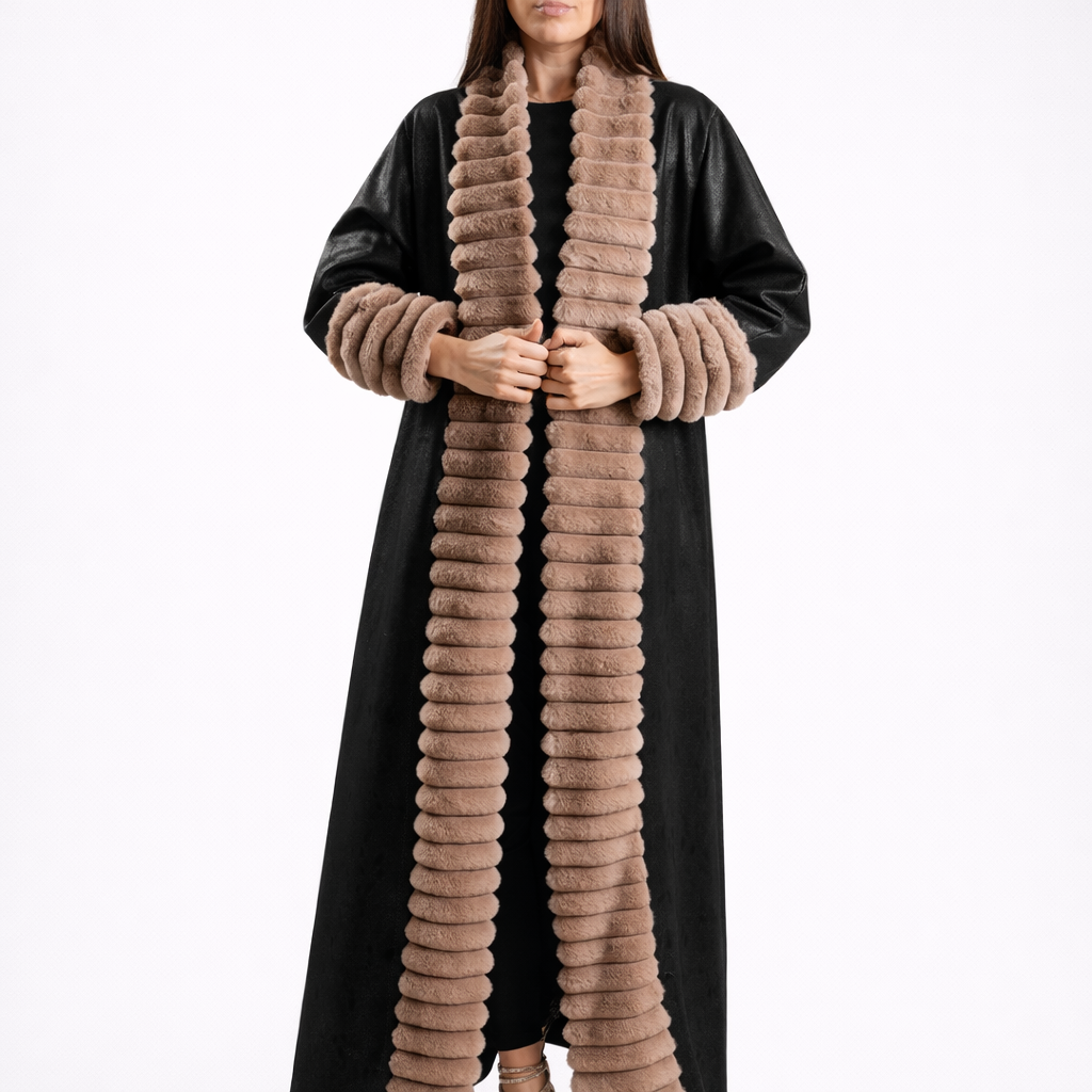 Black with Taupe Fur - Image 3