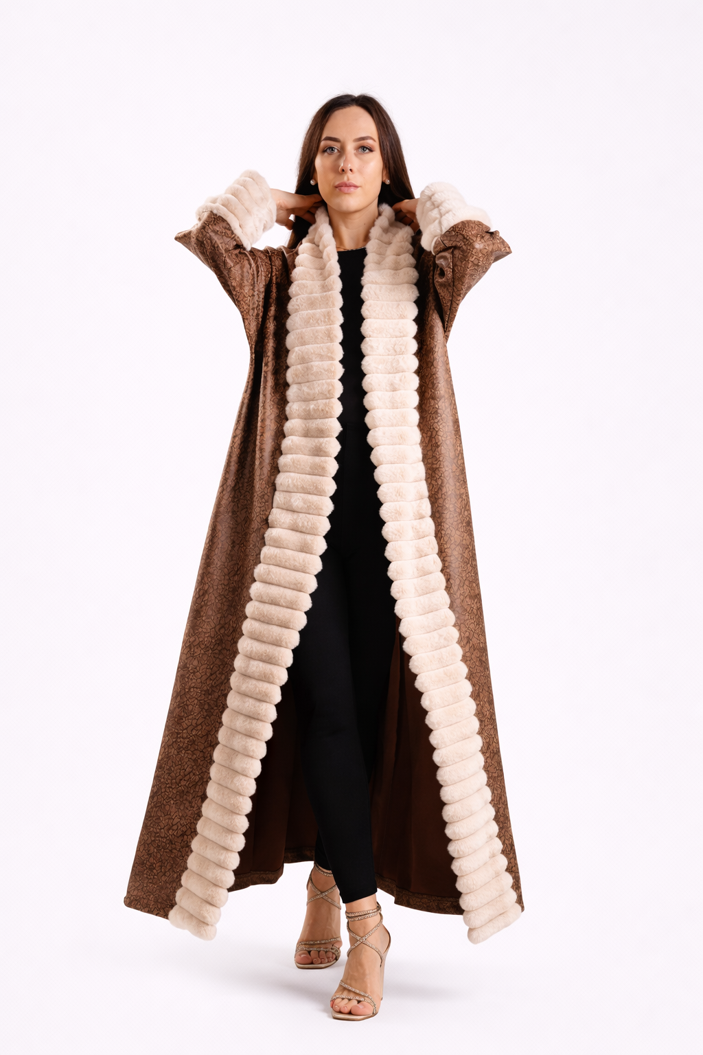 Brown with Ivory Fur - Image 4