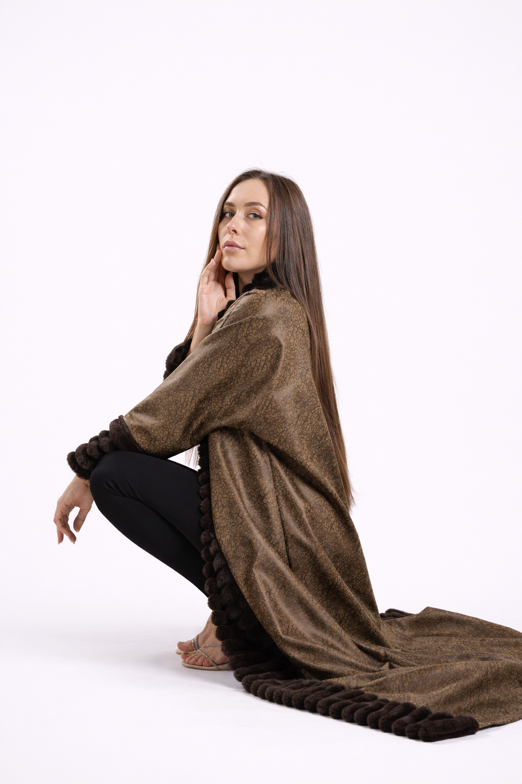 Dark green with Velvet Fur - Image 4