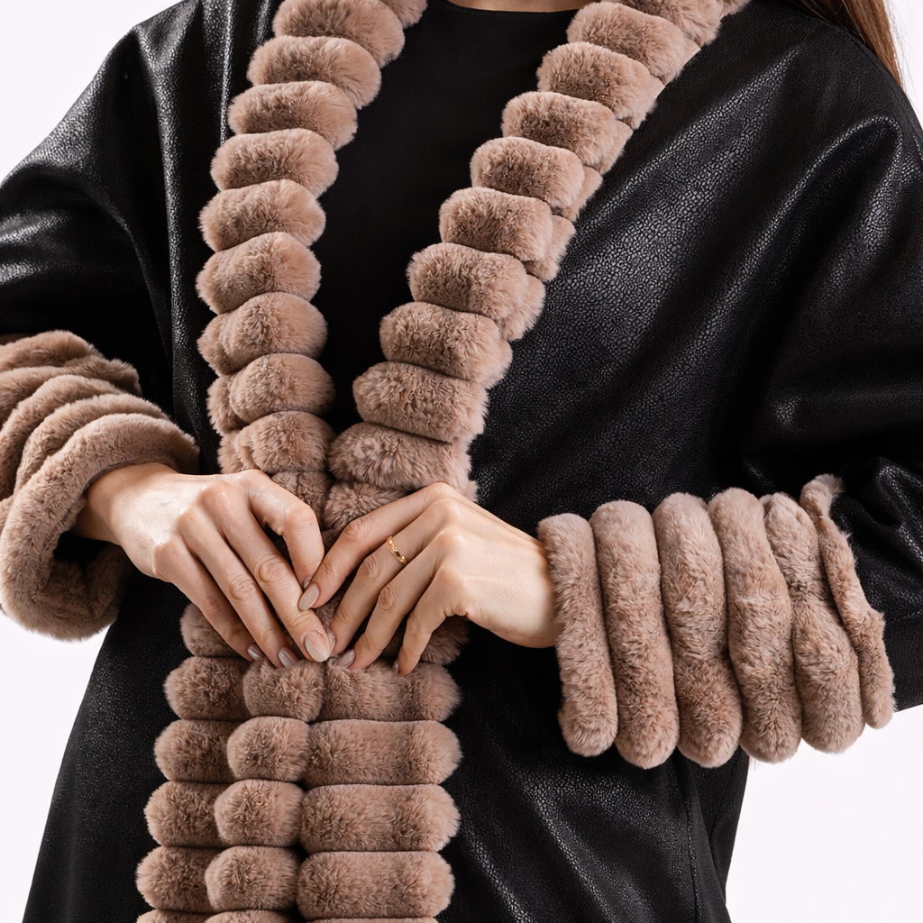 Black with Taupe Fur - Image 4