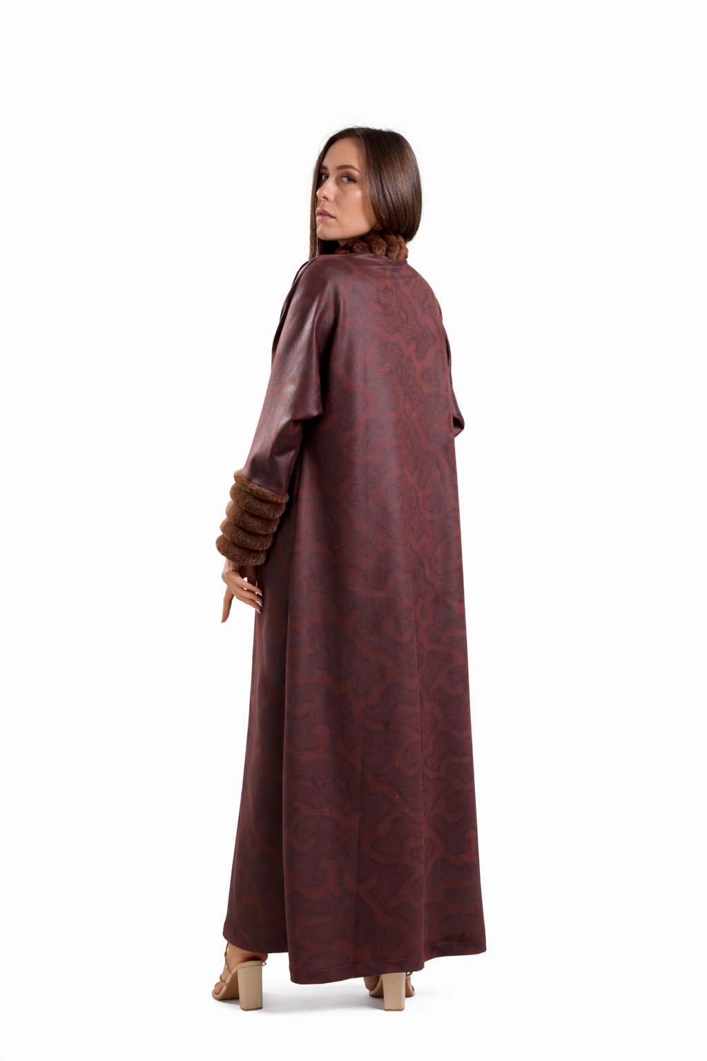 Deep Wine with Cocoa Fur - Image 4